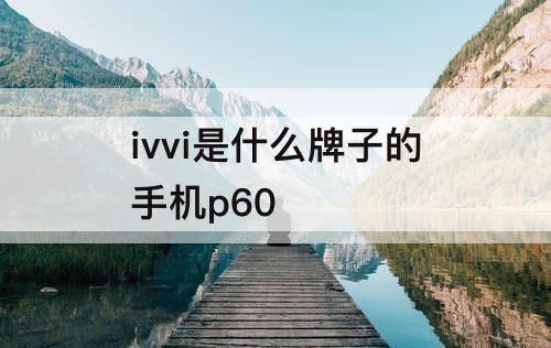 ivvi是什么牌子的手机p60
