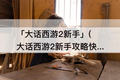 「大话西游2新手」(大话西游2新手攻略快速烧法)