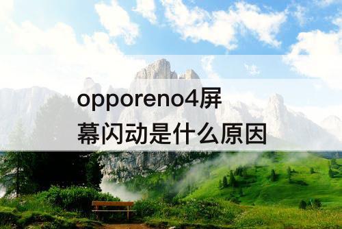 opporeno4屏幕闪动是什么原因