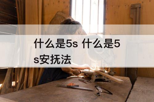 什么是5s 什么是5s安抚法