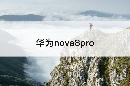 华为nova8pro