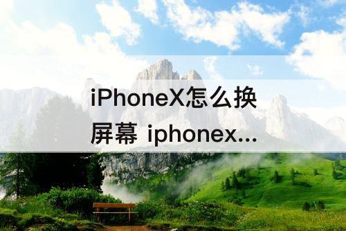 iPhoneX怎么换屏幕 iphonex怎么换屏幕总成