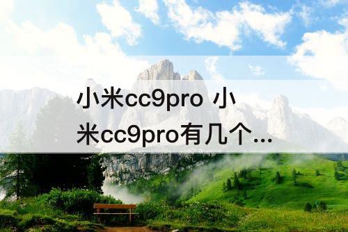 小米cc9pro 小米cc9pro有几个版本