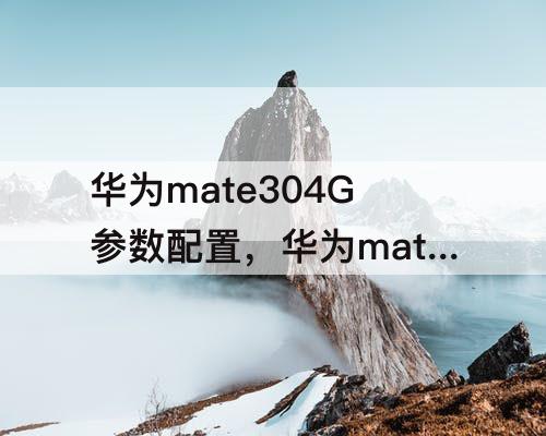 华为mate304G参数配置，华为mate304g参数配置详细