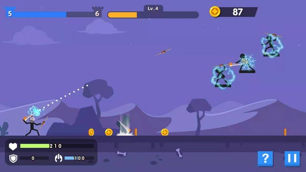火柴人神射手内置菜单版免费  v1.10.4图1