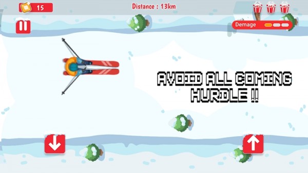 雪橇上的滑雪大师游戏  v0.7图1