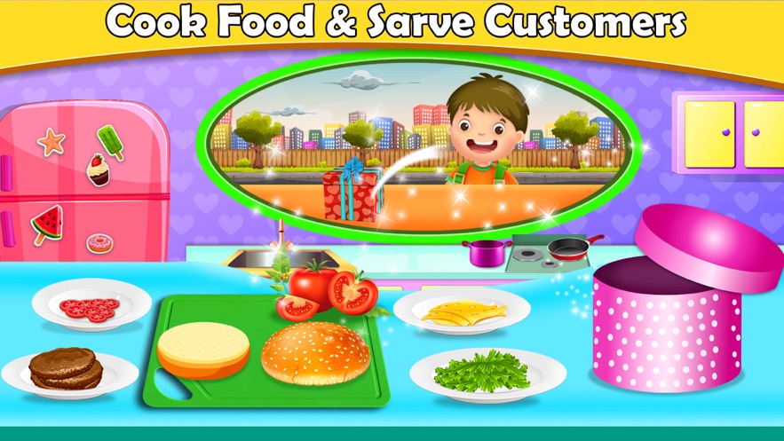 食品卡车厨房厨师2024  v1.0.0图1